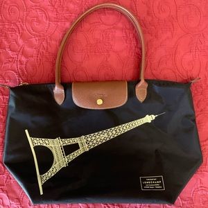 Longchamp Eiffel Tower / France tote bag.